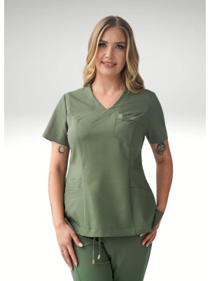 Bluza scrubs nr 188 khaki